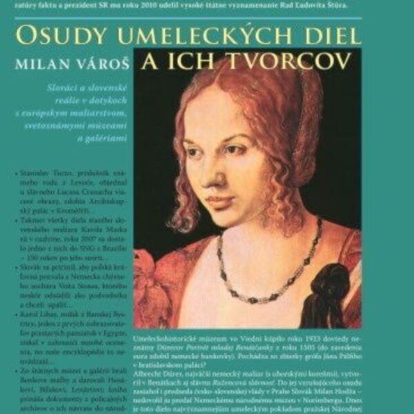Ďalšia objavná práca autora úspešných kníh o našich umeleckých pamiatkach v zahraničí (Stratené slovenské poklady 1 – 2, za ktoré Vároš získal viacero prestížnych ocenení) sústreďuje neobyčajné množstvo unikátneho faktografického a obrazového materiálu o nevšedných osudoch umelcov a umeleckých diel, ktoré mali alebo majú súvis so Slovenskom – od starších období až po osudy diel slovenskej výtvarnej moderny, ktoré končievali v rukách komunistických pohlavárov.