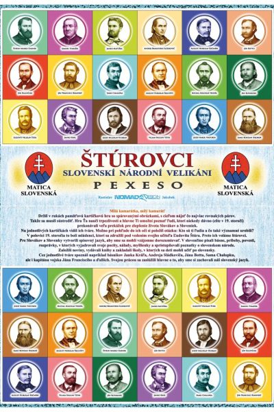 pexeso Štúrovci MS predok