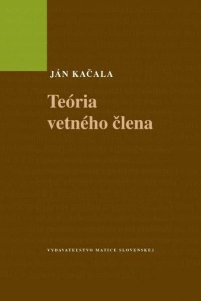 Teória vetného člena Teória vetného člena