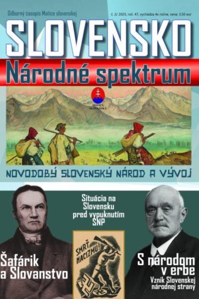tlac_obalka 1-4_2-2025_SLOVENSKO SLOVENSKO – Národné spektrum 2/2025