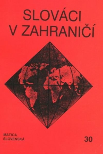 Slováci v zahraničí č. 30 Slováci v zahraničí č. 30