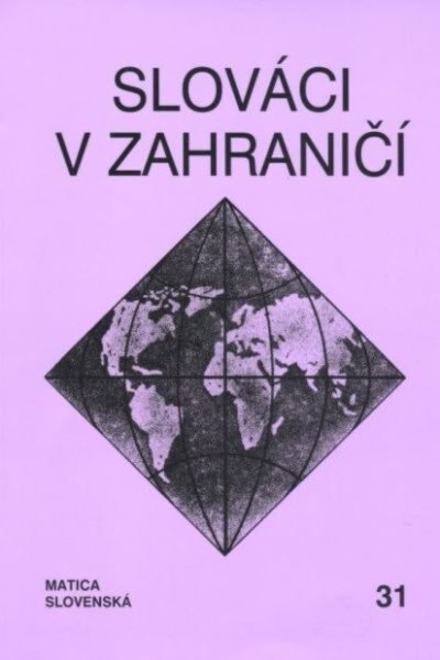 Slováci v zahraničí č. 31 Slováci v zahraničí č. 31