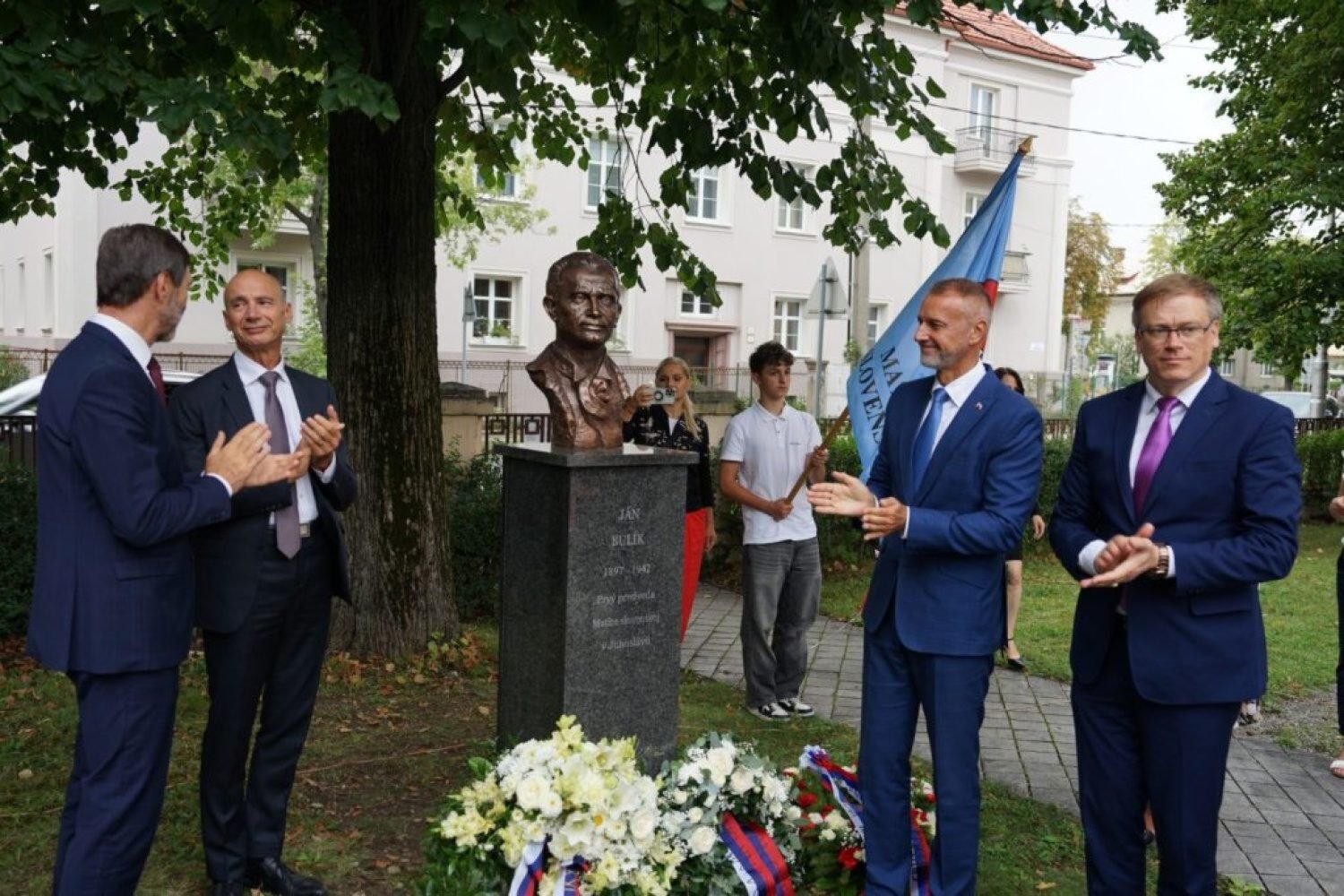 V Martine odhalili bustu významného krajana Jána BULÍKA