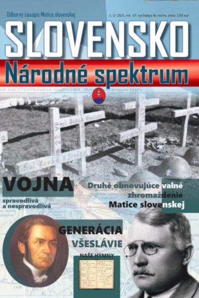 SLOVENSKO – Národné spektrum 3/2025 SLOVENSKO – Národné spektrum 3/2025