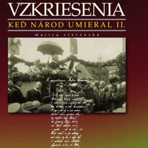 Čas vzkriesenia Blížila sa svetová vojna. Už ju bolo cítiť v povetrí. Mala rozhodnúť, kto prežije a kto nie... Štátny aparát nezaháľal. Nepriateľov vlasti bolo treba izolovať a čo najviac Slovákov poslať na front. Z trenčianskych kasární odchádzal vlak za vlakom. Konečnou stanicou boli bojiská v Haliči. Tam končila životná púť mnohých Slovákov. V Turčianskom Svätom Martine v tých zložitých časoch zomierajú dve z vedúcich osobností pronárodného diania, najprv v roku 1914 Pavol Mudroň, o dva roky neskôr Svetozár Hurban Vajanský. Kto ich nahradí? Život sa nedal zastaviť, ani mnohonárodné Uhorsko udržať pohromade. Chvelo sa v samotných základoch. Rozhodujúce chvíle nadišli v roku 1918.