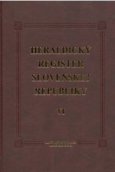 heraldicky VI Heraldický register SR VI.