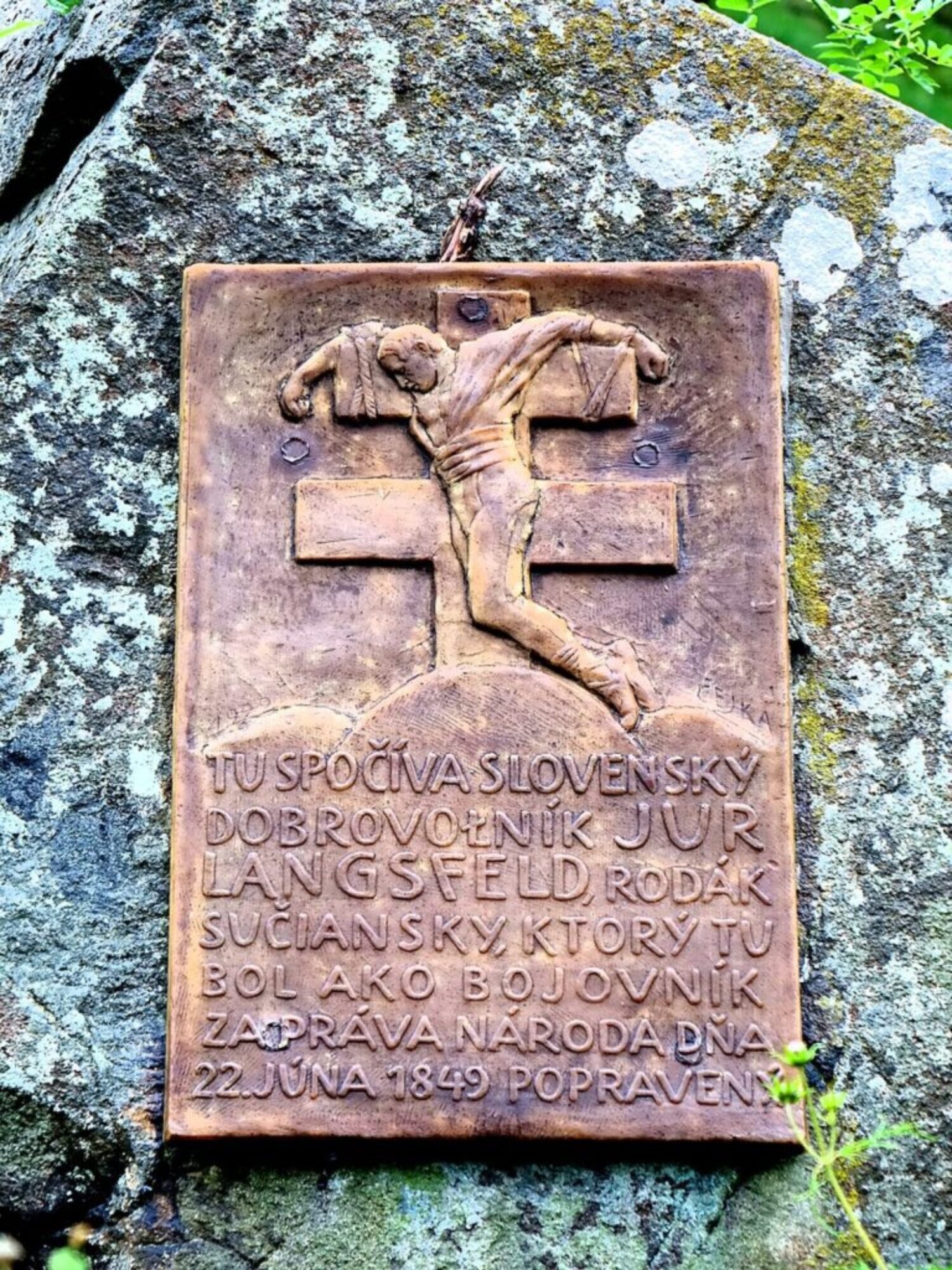 Juraj LANGSFELD sa nevzdal štúrovských revolučných ideálov ani pod šibenicou