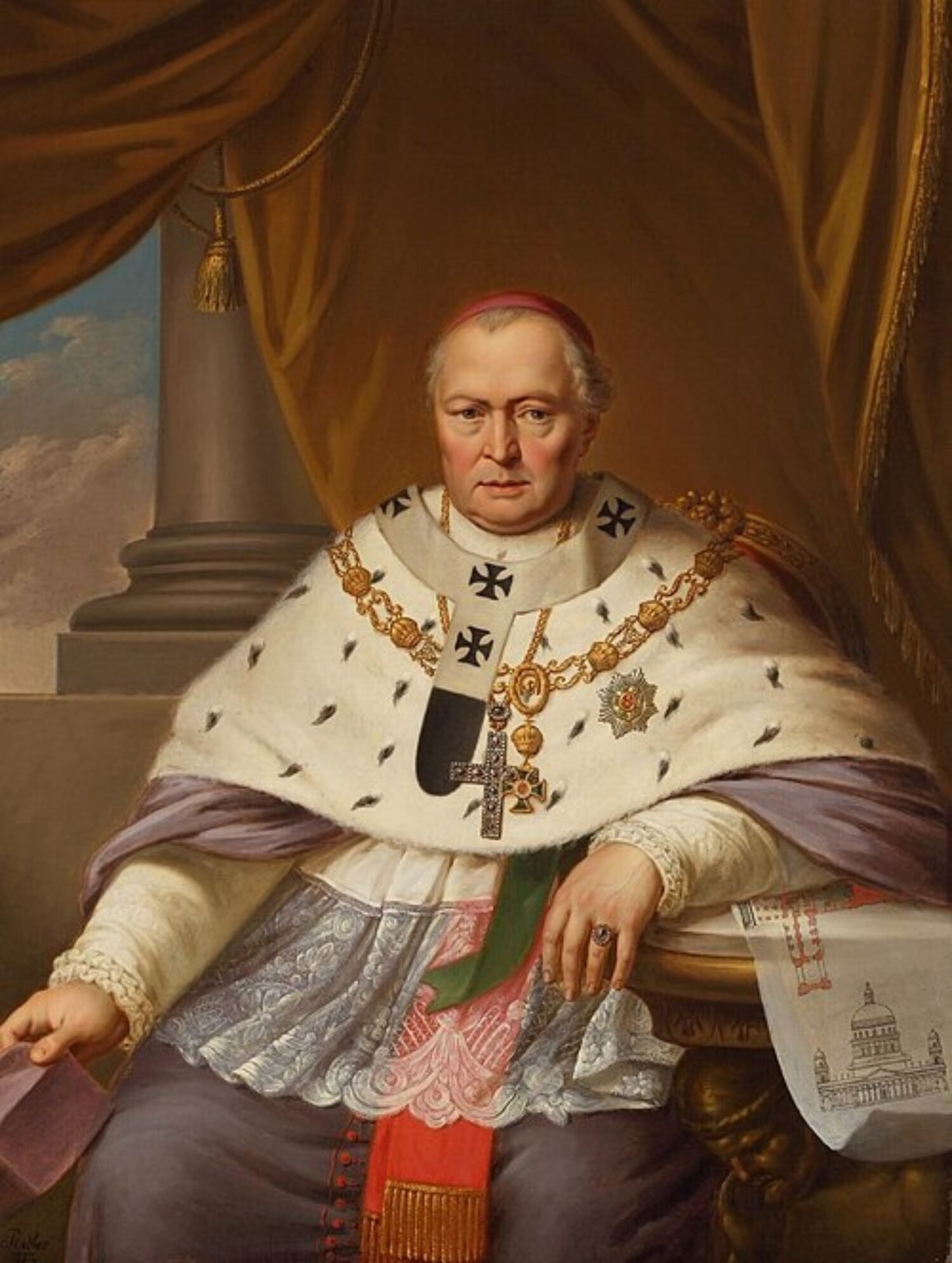 SNN 26_8_ROZHOVOR TÝŽDŇA_STĹPEC_Rudnay_Sándor_portré Biskup chudobných