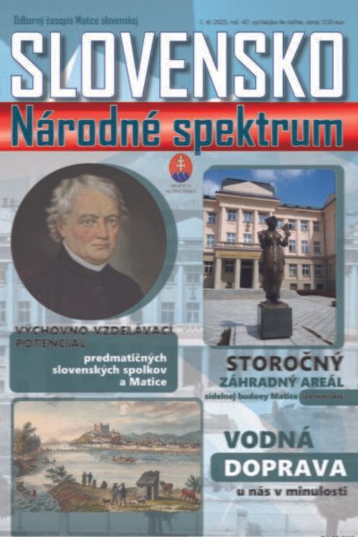 SLOVENSKO – Národné spektrum 4/2025