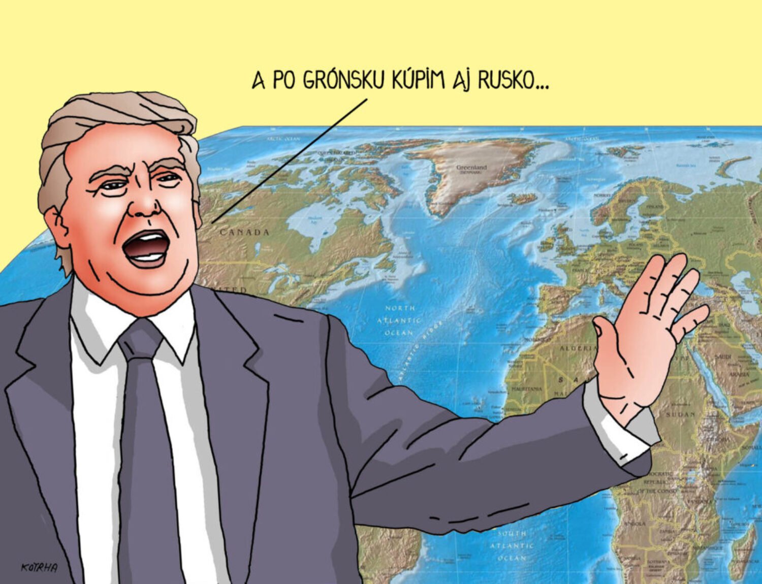 Trumpove chúťky po svetovláde