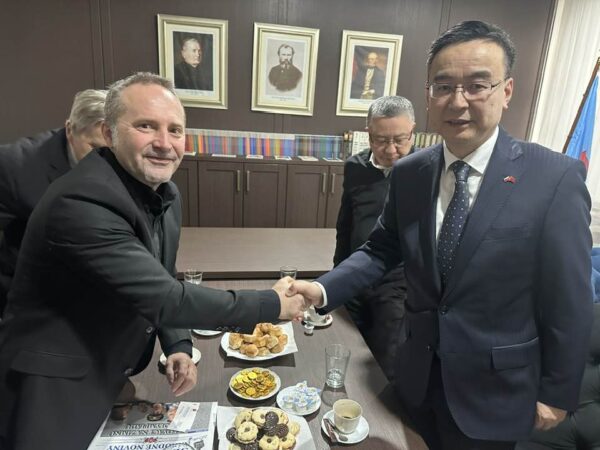 Č&iacute;nsky veľvyslanec nav&scaron;t&iacute;vil Maticu