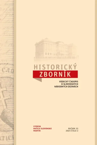 Historický zborník 2/2025