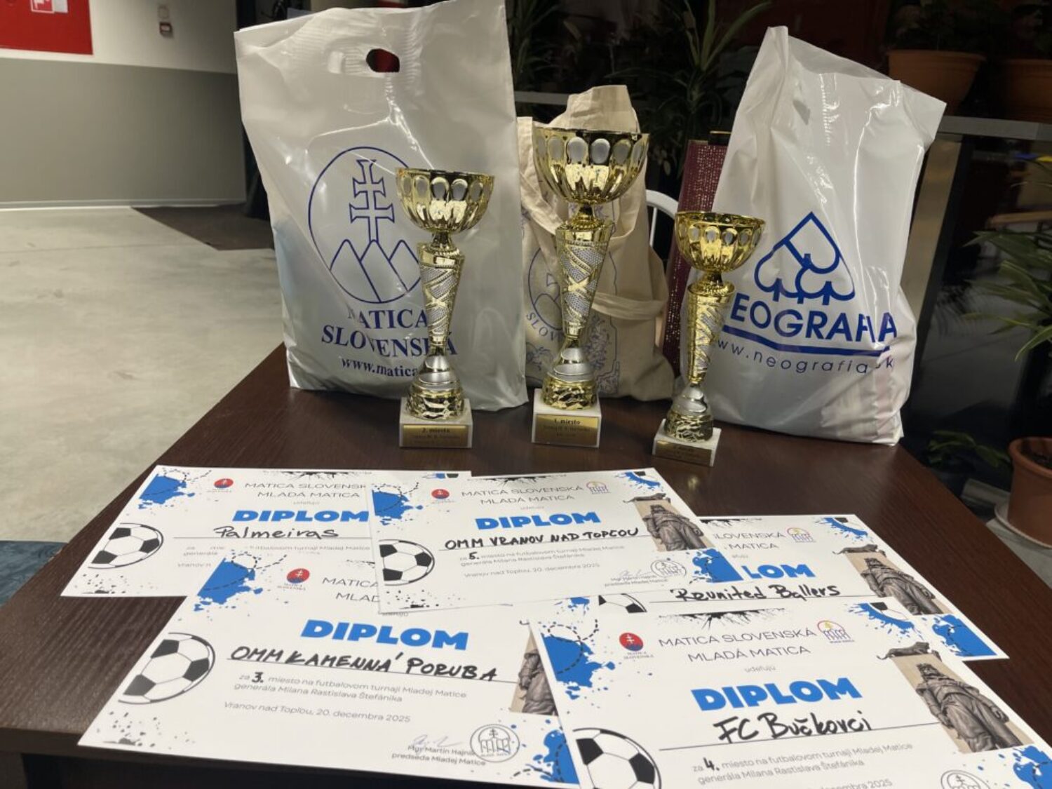 Futbalový turnaj Mladej Matice niesol odkaz generála Štefánika