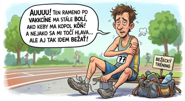 Utrpenie vakcinovan&eacute;ho &scaron;portovca