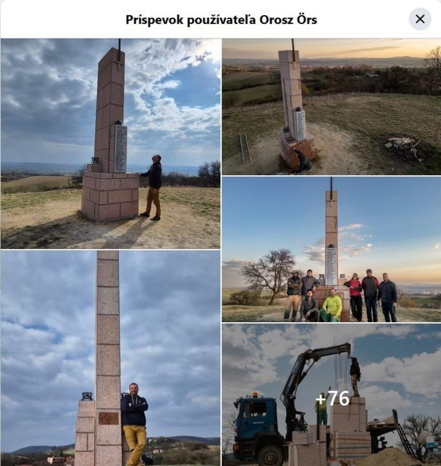 V Szabatke pri Rimavskej Sobote odhalia obnovený pamätník maďarským vojakom