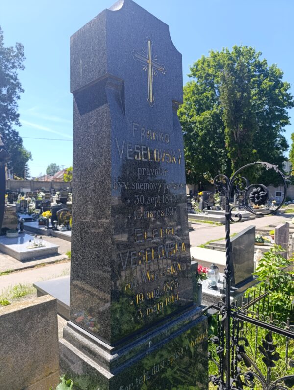 Franti&scaron;ek VESELOVSK&Yacute; bol v&auml;znen&yacute; za svoje politick&eacute; n&aacute;zory