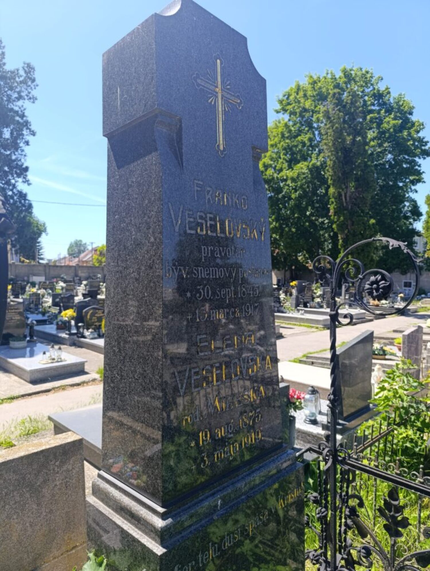 František VESELOVSKÝ bol väznený za svoje politické názory