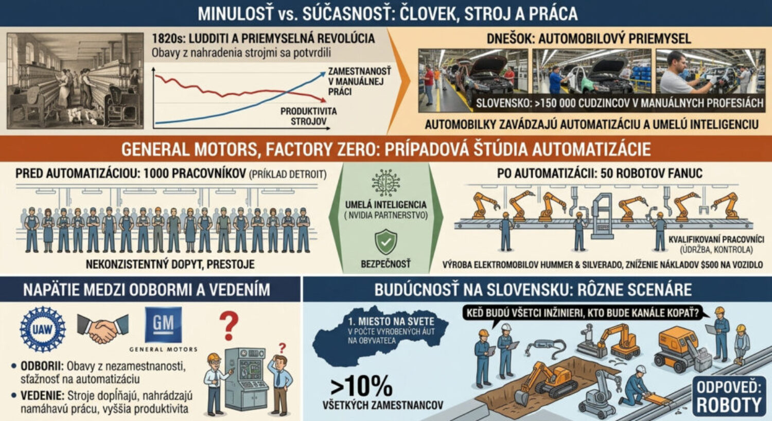 Roboty namiesto ľudí