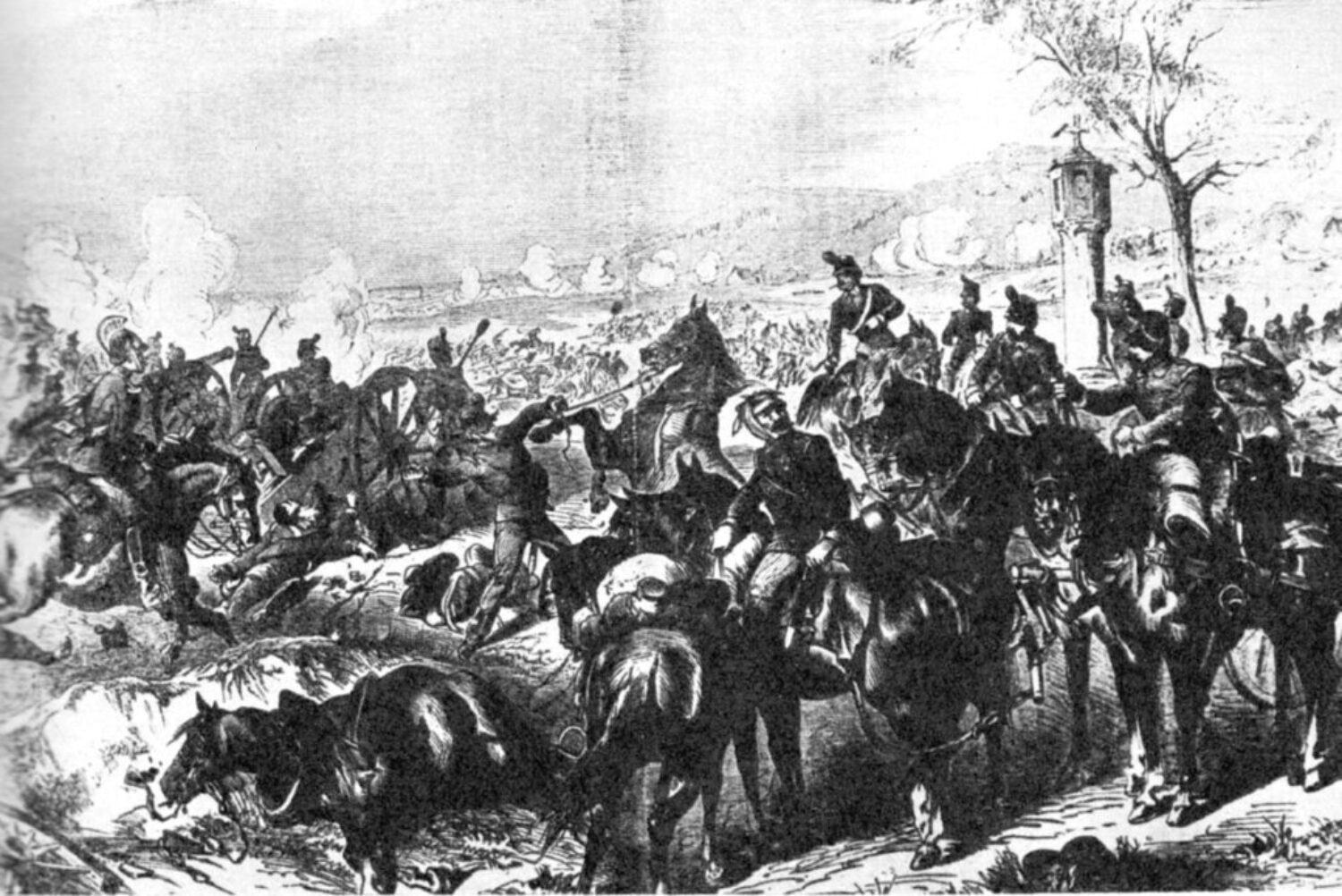 SNN 16_11_ZABUDNUTÁ HISTÓRIA_foto - Výjav bitky pri Lamači Vojna medzi Rakúskom a Pruskom sa skončila pred 160 rokmi na predmestí Bratislavy